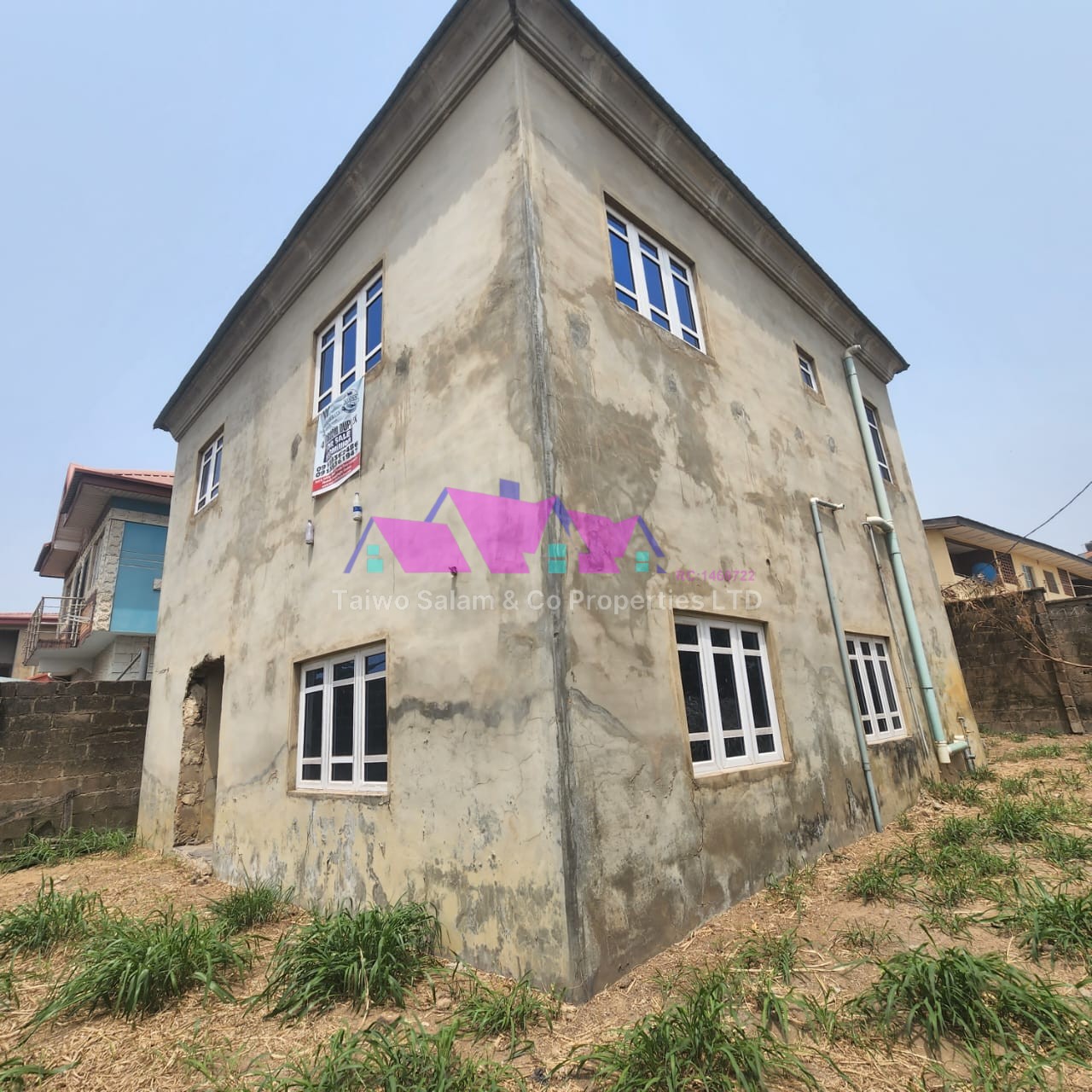 4 bedroom detached duplex with BQ at sonbeam area bodija Ibadan