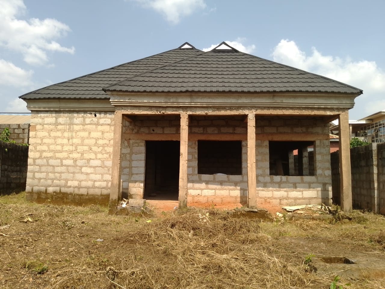 Uncompleted 3 bedroom Bungalow