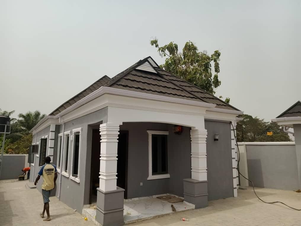 Newly built 3bedroom bungalow with a room BQ