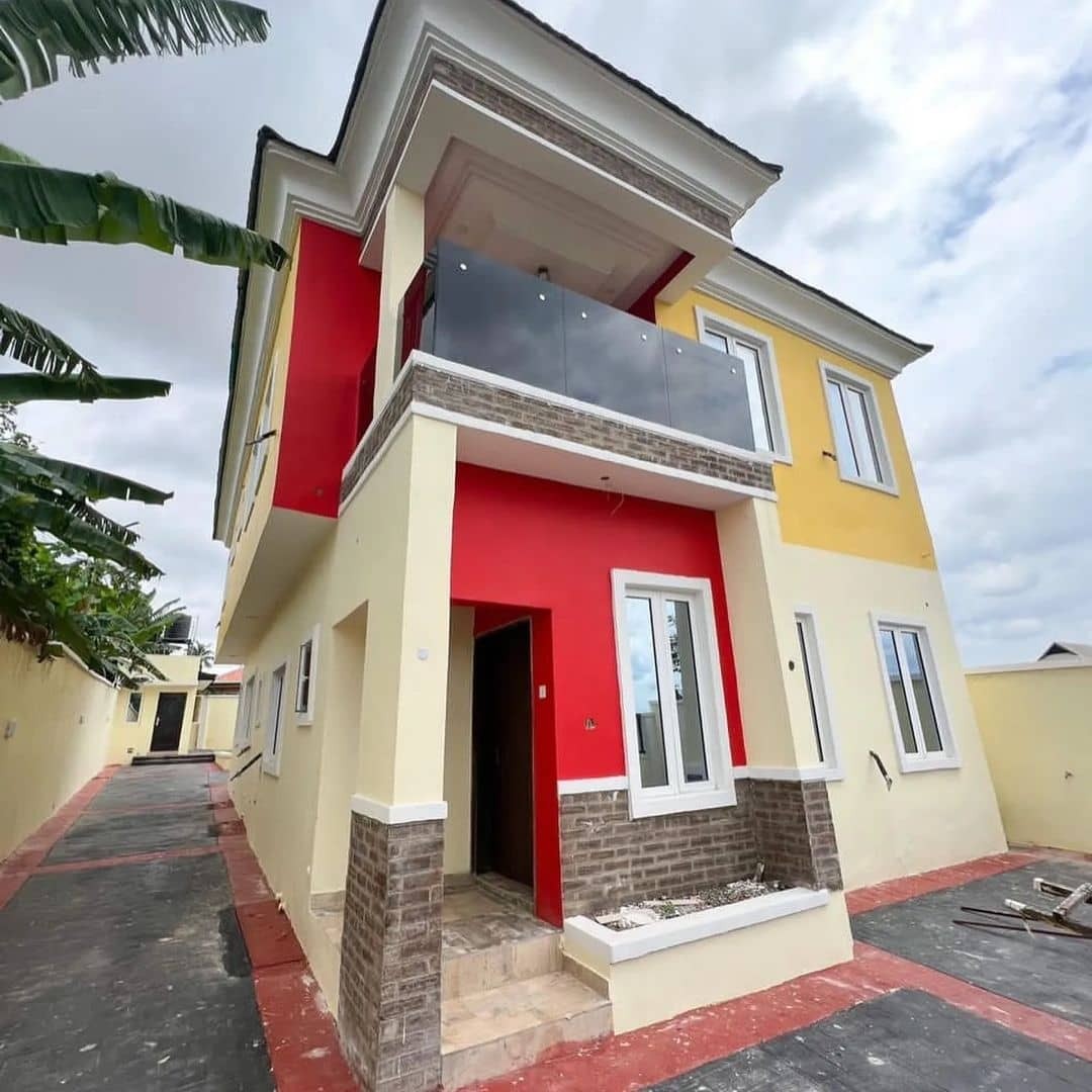 A Luxuriously Designed 4bedroom Duplex with a BQ