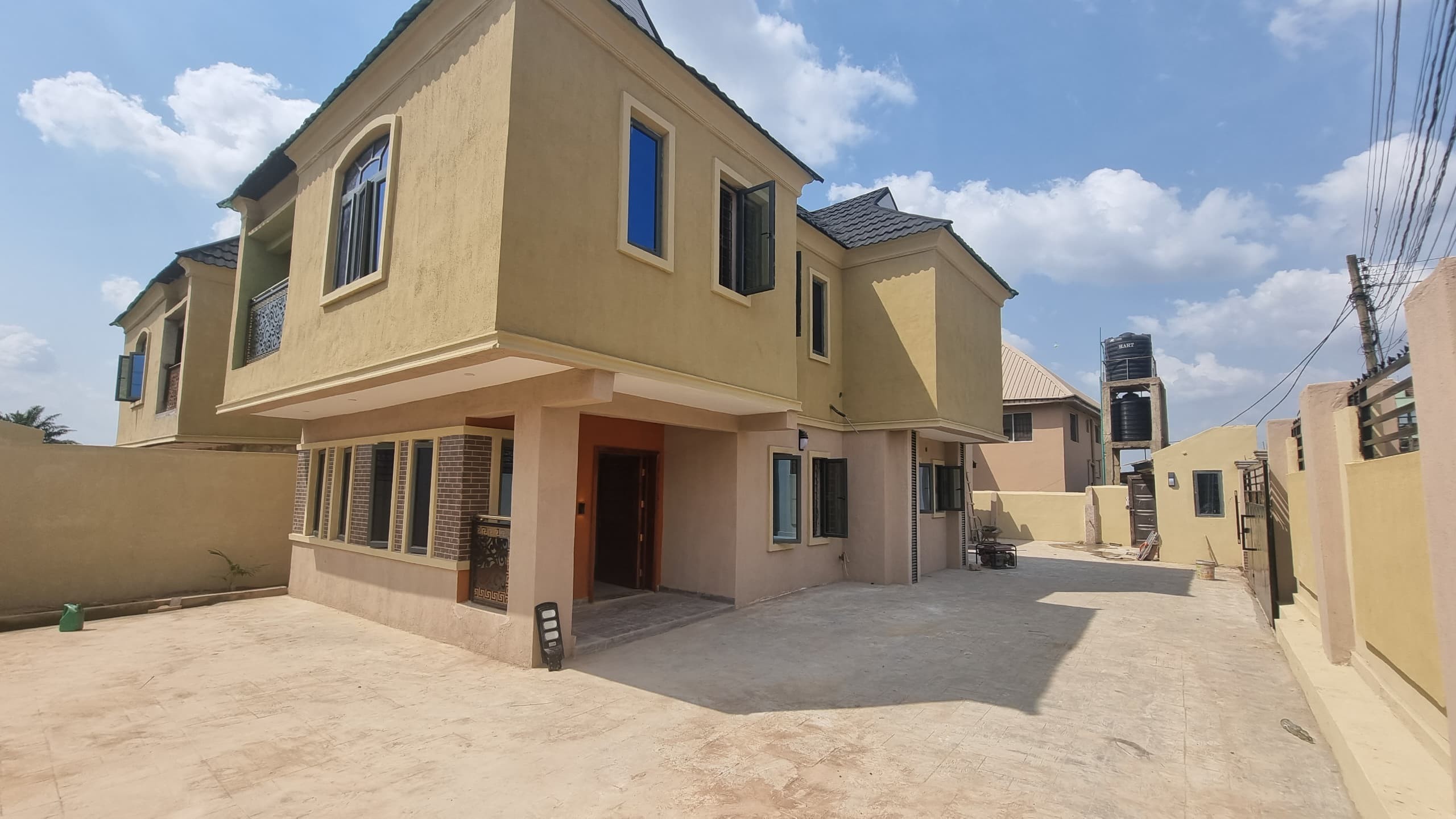 Newly built 4 Bedroom Duplex with a room BQ