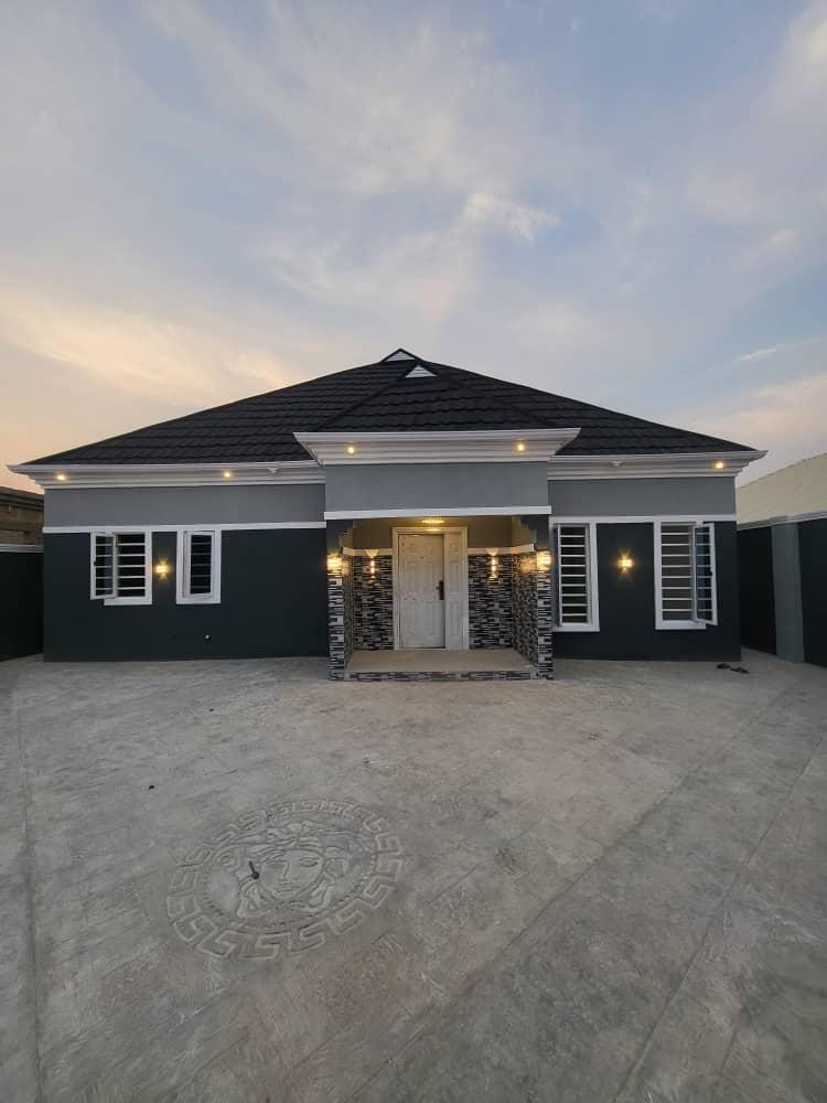 Newly Built 3-Bedroom Bungalow + Room BQ & Security Post