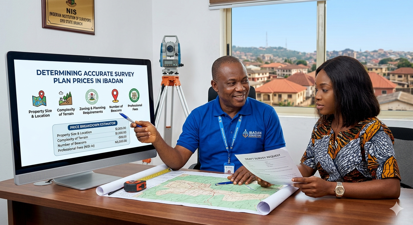 How to Know the Accurate Price of a Survey Plan in Ibadan