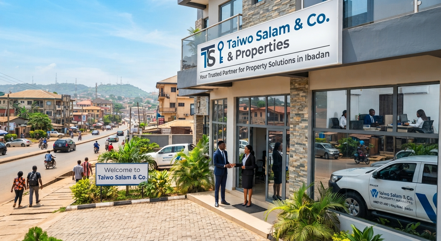 Best Property Management Company in Ibadan: How Taiwo Salam & Co. Properties Ltd Helps Landlords Protect and Manage Their Properties